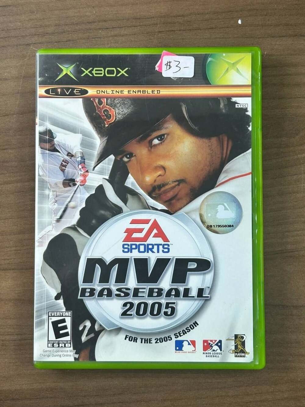 MVP Baseball 2005 Microsoft Xbox Original Game with Case & Manual EA Sports